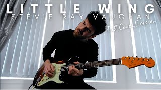 Little Wing  Stevie Ray Vaughan  Full CoverImprov [upl. by Nosdrahcir]