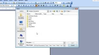 How to Open Microsoft Word Documents  Microsoft Word amp Excel [upl. by Savannah]