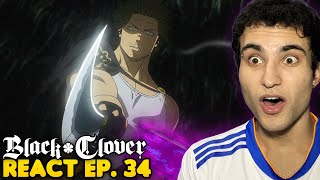 YAMI VS LICHT INSANO React Black Clover EP 34 [upl. by Merras]