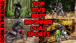 Top Five Dual Sport Motorcycles for Beginners Updated for 2022 [upl. by Mair]