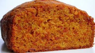 How To Make Super Soft Carrot Cake At Home  Less Sugar [upl. by Adaiha82]