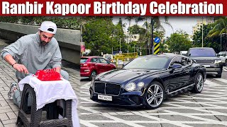 Ranbir Kapoor Spotted in Bentley With Raha amp Alia Bhatt  Birthday Celebration  Ranbir Ego [upl. by Kjersti]