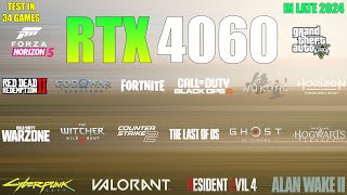 RTX 4060  Test in 34 Games in late 2024  the Best value for Money GPU [upl. by Wickner]