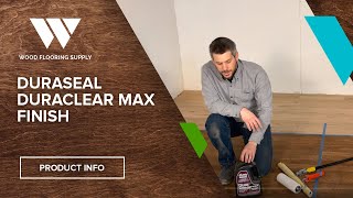 DuraSeal DuraClear Max Finish for Hardwood Flooring  Review amp Info [upl. by Pontus134]