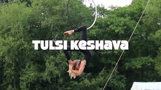 Tulsi Keshava Aerialist Buddhafield Hoop [upl. by Pascoe20]