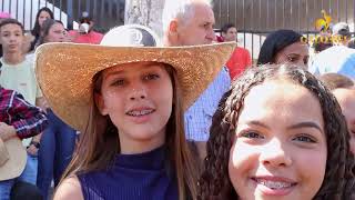 DESFILE DA PECUARIA EM RIO VERDE GOÍAS  2023 [upl. by Haorbed]