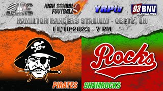 Wheelersburg Pirates vs Barnesville Shamrocks HS Football Playoffs 11102023 [upl. by Nickola]