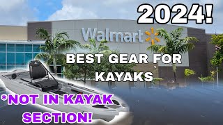 The Best WALMART KAYAK GEAR not in the kayak section [upl. by Irual]