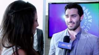 Tyler Hoechlin Talks Season 2 of quotTeen Wolfquot [upl. by Iccir]