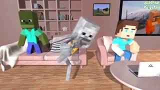 Minecraft animation  by Aliashraf [upl. by Seidler602]