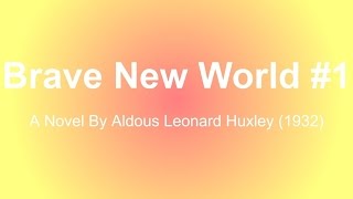 Brave New World Audio Books  A Novel By Aldous Leonard Huxley 1932 1 [upl. by Justine502]