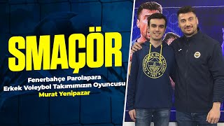 Fenerbahçe Parolapara Erkek Voleybol Takımımızın Oyuncusu Murat Yenipazar ile Smaçör [upl. by Doownyl]