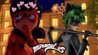 Ladybug se enamora de ClawNoir 🙀💚 Parodia de Ladybug temporada 6 [upl. by Efi156]