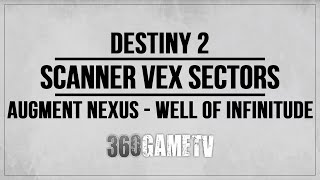 Destiny 2 Scanner Vex Sectors  Augment Nexus  Augment Well of Infinitude Triumph Guide  Tutorial [upl. by Daggna]