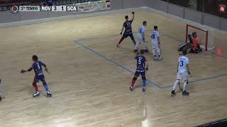 Highlights  Coppa Italia Serie A2  GirA  G4  Azzurra HNovara x Roller Hockey Scandiano [upl. by Gorey]