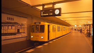 Germany Berlin UBahn ride from Klosterstraße to Märkisches Museum [upl. by Carmelle]