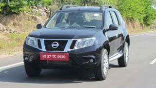 Nissan Terrano Test Drive In India [upl. by Nehr]