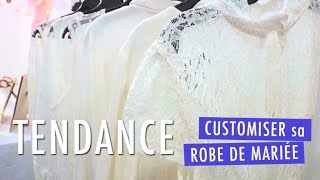 Comment transformer une robe blanche en robe de mariée [upl. by Lacefield]