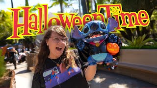 Halloween Time at Disney California Adventure  Lets Try All The Food [upl. by Kurtz]