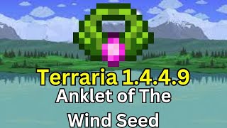 Terraria Anklet of the Wind seed 1449 [upl. by Artnoed]