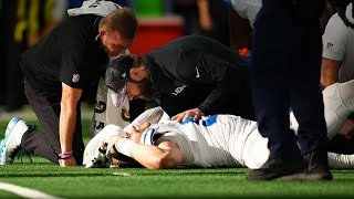 Devastating Blow Aidan Hutchinson Out After Brutal Injury in Lions Big Win [upl. by Bork934]