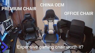 Gaming chair battle Vertagear SL4000 vs Ikea Renberget vs China OEM  expensive is better [upl. by Sharron]