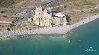 CALABRIA BY DRONE  ROSETO CAPO SPULICO  CASTELLO FEDERICIANO [upl. by Ambrosi475]