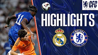 Real Madrid 21 Chelsea  HIGHLIGHTS  Chelsea FC USA Tour 2024 [upl. by Ydoow264]