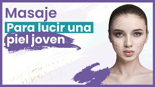 💁‍♀️ Masaje Facial Antiarrugas  Aprende una técnica para lucir una piel joven [upl. by Kudva588]