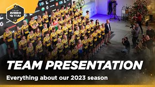 Watch our 2023 team presentation here  Team JumboVisma [upl. by Vasyuta]