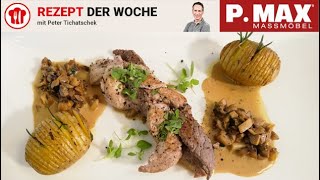 Zopfschnitzel mit Fächererdäpfel  kronetv Das Rezept der Woche [upl. by Tara469]