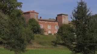 Château du Montellier  Cité médiévale de Pérouges  Wefly drone [upl. by Solegna]