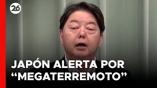 El gobierno de Japón alerta de la posibilidad de un “megaterremoto” [upl. by Rotce116]