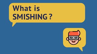 What is smishing How phishing via text message works [upl. by Ebonee918]