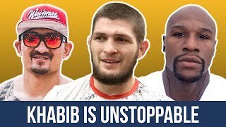 Khabib Nurmagomedov is unstoppable Holloway on Floyd Mayweather MMA debut [upl. by Philbert657]