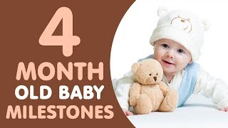 4 Months Old Baby Milestones [upl. by Carboni]