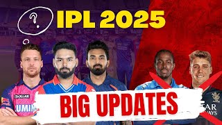 Shocking Updates from IPL 2025 Auction [upl. by Ainiger]