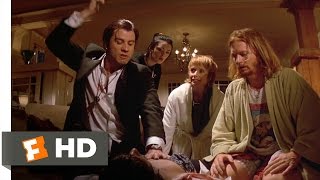 A Shot of Adrenaline  Pulp Fiction 612 Movie CLIP 1994 HD [upl. by Annait]