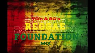 REGGAE FOUNDATION MIX  Dennis Brown  Wayne Smith Barrington Levy Little John Tenor Saw [upl. by Martine]