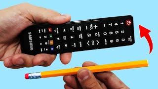 Even the rich do that Fix the remote control with a pencil How to repair any TV remote control [upl. by Armington]