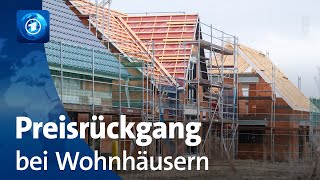 Wohnimmobilien Preisrückgang bei Wohnungen und Häusern [upl. by Durant195]