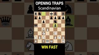 🔥 DESTROY the SCANDINAVIAN with this TRAP ♟️ [upl. by Leissam]