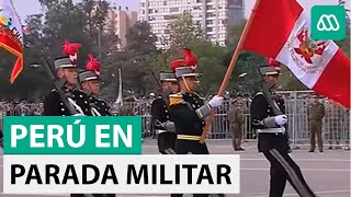 Parada Militar 2019  Perú participó por primera vez en desfile de Chile [upl. by Miarhpe]