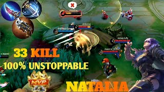 NATALIA BEST BUILD 2024  Ektoplayz mobilelegends 5vs5 mlbb ml natalia [upl. by Scherman]