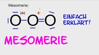 Chemie Mesomerie Grenzstrukturen  Erklärung Nachhilfe Tutorial HD German Deutsch [upl. by Mullac]