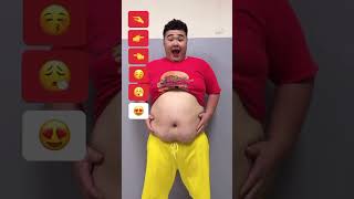 【TikTok100万再生】120Kgデブのお腹でチキチキダンス [upl. by Ynney]