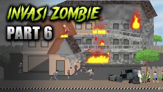 Invasi Zombie  Episode 6  Animasi Horor Kartun Lucu  WargaNet Life [upl. by Nilat120]