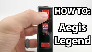 How To Set Up The Geek Vape Aegis Legend  Vaporleaf [upl. by Ailasor]