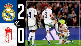 Real Madrid 20 Granada  HIGHLIGHTS  LaLiga 202324 [upl. by Anagnos]