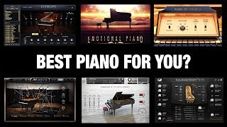 11 Amazing Piano VSTs and Libraries Sound Comparison [upl. by Body]